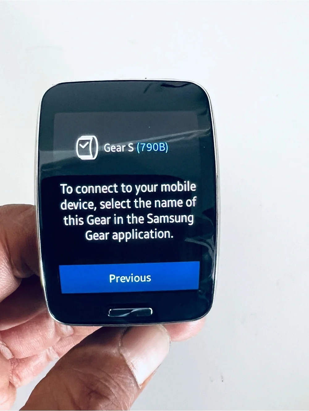 Samsung smartwatch bright